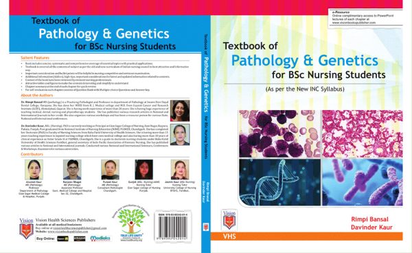 Textbook of Pathology and genetic for BSc Nursing Students | Vision ...